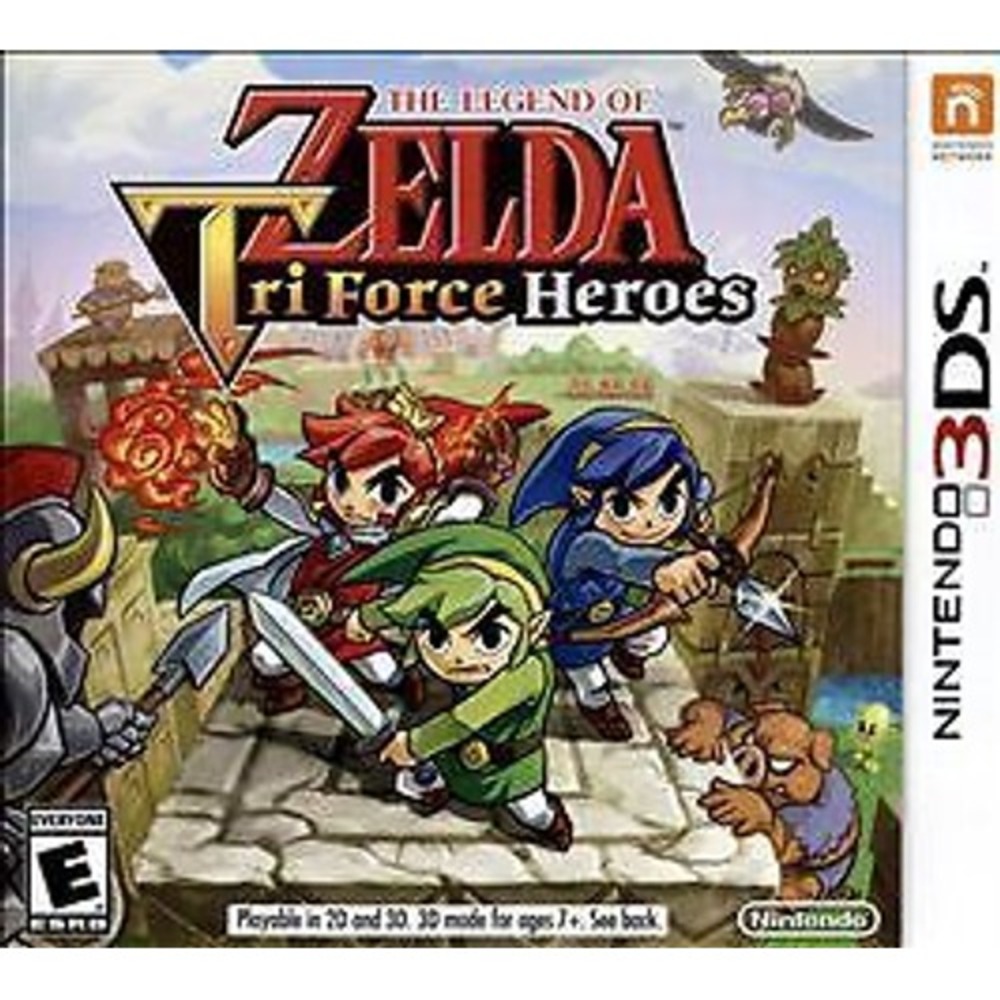 Vtg Nintendo 3DS the Legend of Zelda: Tri Force Heroes Video Game‎